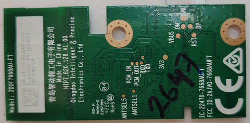 Modulo Wifi Hisense 58h6500g 1234892 Zdgf7668au-ft (Usado)