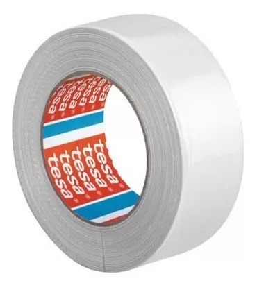 Imagem 2 de 2 de Fita Duct Tape Branca 48mmx50m Profissional Importado