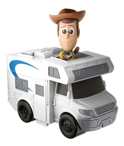 Toy Story 4 Minis Con Vehículo - Woody Y Rv