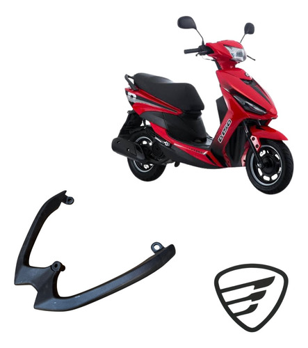 Parrilla Italika Original D150 Modena125 X150d F03020208 Negro