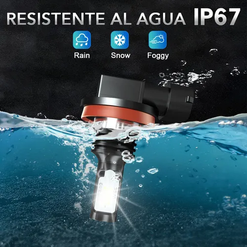 St Kit De Led Focos Neblinero Antiniebla 6000k 8000lm Para