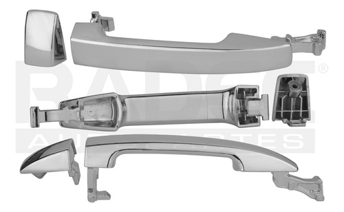 Manija Exterior Subaru Impreza 2011 2012 5p Crom Delan Der