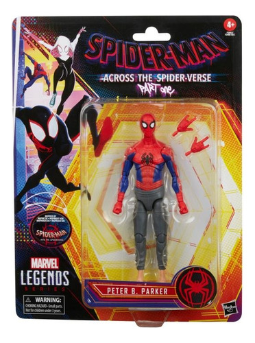 Spider-man:marvel Legends Peter B. Parker Across Spiderverse