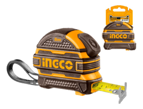 Cinta Metrica 8 M X25 Mm Ingco Hsmt08825n