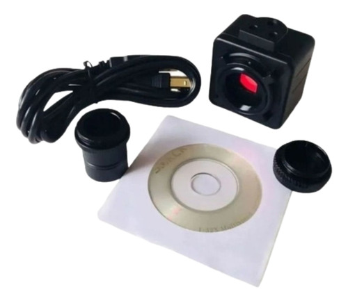 Microscópio Trinocular Ótica Finita 1000x + Câmera 5mp Usb