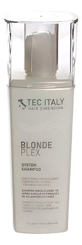Blonde Plex System Shampoo Tec Italy 300 Ml