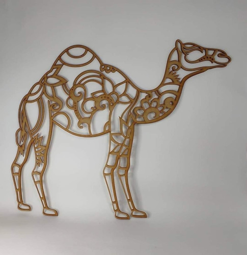 Imagen 4 de 10 de Cuadro Animales Geometricos Salvajes , 50 Cm Mdf De 2.5mm