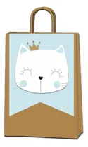 Comprar Kit Imprimible Candybar Gatito Gato Celeste 100% Editable