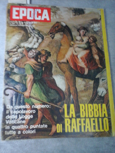 Epoca Italiana De 1963 A Biblia De Raffaello  
