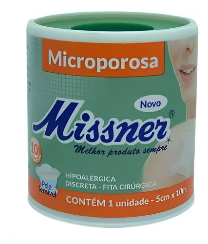 Fita Microporosa (micropore) 5cm X 10m - Missner