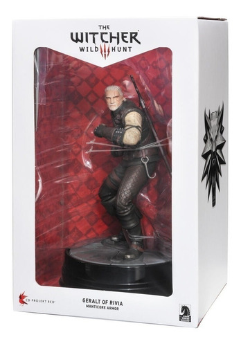 Figura The Witcher - Geralt Manticore Arm. - Dark H. Deluxe