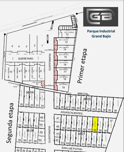 Imagen 2 de 10 de Terreno Industrial En Venta, Dentro De Parque Grand Bajío