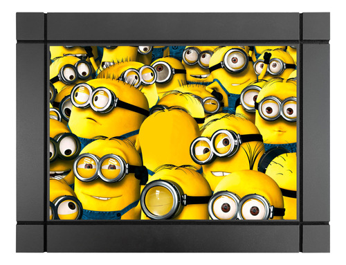 Cuadro Decorativo De Madera Minions De Mi Villano Favorito