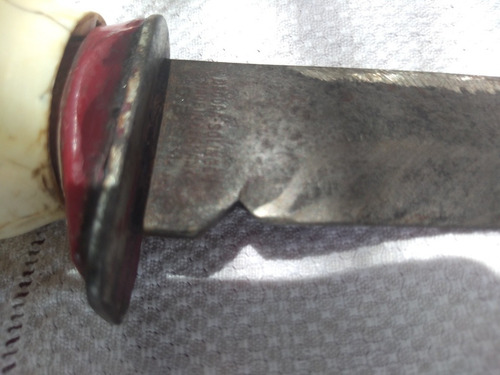 Cuchillo Decora Solingen Antiguo Acero Alemán 22 Cm (Usado)