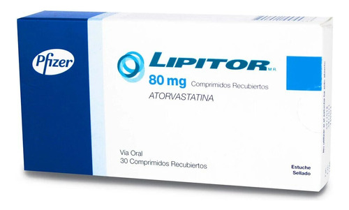 Lipitor® 80mg X 30 Tabletas (atorvastatina)