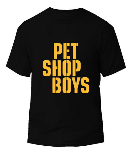 Camiseta Pet Shop Boys Pop Dance House Tv Tienda Urbanoz