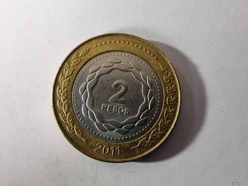 Moneda Argentina 2 Pesos 2011 (x1262