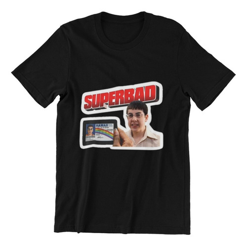 Polera Unisex Superbad Supercool Mclovin Estampado Algodon