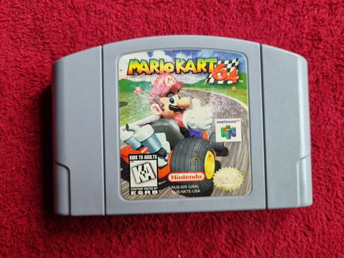 Mario Kart 64 Cartucho Totalmente Original N64