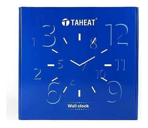 Taheat De 8 Pulgadas Flores Flores Reloj De Pared, Pequeños