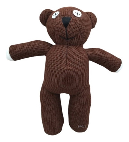 Wj 2 Peluches Mr Bean Y Oso Teddy Regalo Detalle 23cm