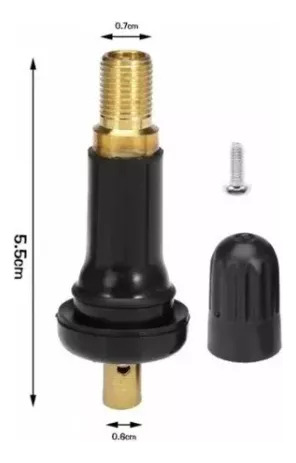 50 Valvula Pivotes Para Sensor Tpms Ford Chevrolet Chrysler