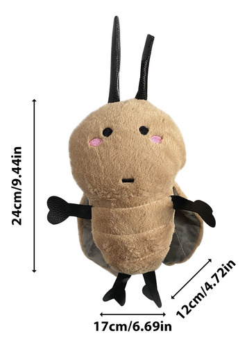 Funda De Almohada En Forma De F Para Cucarachas, Muñeca Pequ