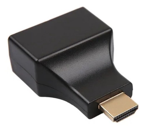 Adaptador Para Extensión Hdmi Cat 5/6 Rj45 30 Metros Con Utp