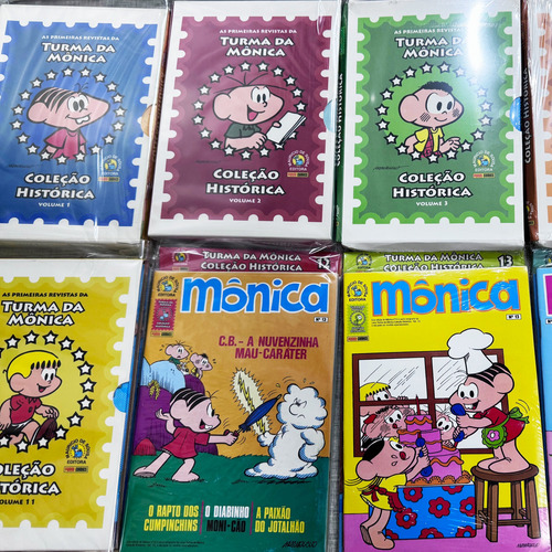 Turma Da Mônica Coleção Histórica (coleção Completa Com 50 Boxes - Sendo 23 Lacrados)
