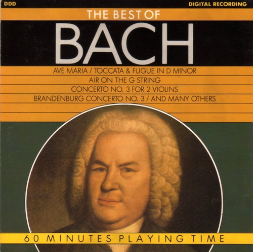 Bach - The Best Of Bach / Cd Excelente Estado 