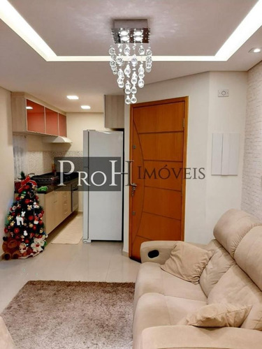 Imagem 2 de 14 de Apartamento Para Venda Em Santo André, Campestre, 2 Dormitórios, 1 Banheiro, 1 Vaga - Aplinat