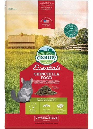Oxbow Essentials Chinchilla 1,3 Kgs  - Bigos