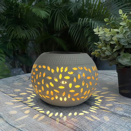 Lámpara Solar Para Exteriores A Prueba De Agua - Luces De Me