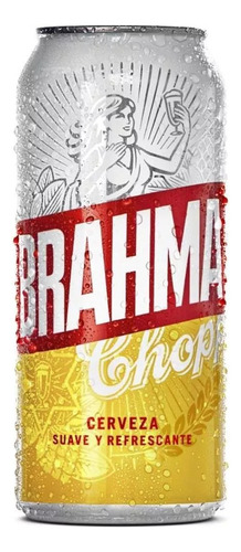 Cerveza Brahma Lata 473 Ml Pack X24
