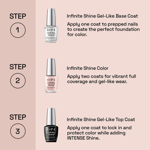 Esmalte De Uñas Opi Infinite Shine At Strong Last Bright Pin