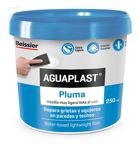 Repara Paredes Aguaplast Pluma 4x750ml