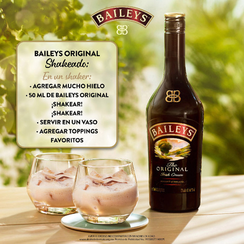 Imagen 4 de 6 de Crema de whisky Baileys 1L