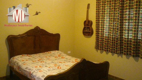 Linda Chácara Com 5 Dormitórios, Piscina, Pomar, Perto Da Cidade, À Venda, 2900 M² Por R$ 550.000 - Zona Rural - Pinhalzinho/sp - Ch0879