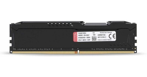 Memoria Ram Ddr4 8gb 2666mhz Hyperx Fury Kingston