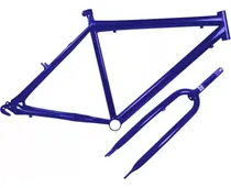 Comprar Quadro Reto Bicicleta Aro 26 Bike Motor Cor Azul Tamanho Del Quadro M