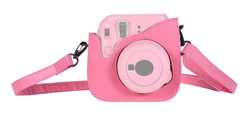 Funda Para Cámara Instax Con Funda Pu Mini Instant Flamingo