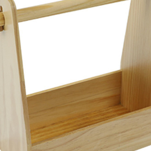 Cesta Para Condimentos Al Aire Libre, Cesta De Madera Para