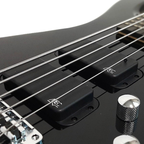 Imagen 4 de 9 de Bajo Electrico Warwick Streamer Std 5 Black Hp Chrome