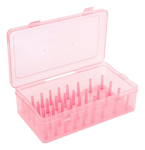 Caja De Almacenamiento De Hilo De Coser, Accesorios Rosa