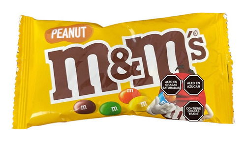 M&m Chocolate Con Leche Y Maní 49g