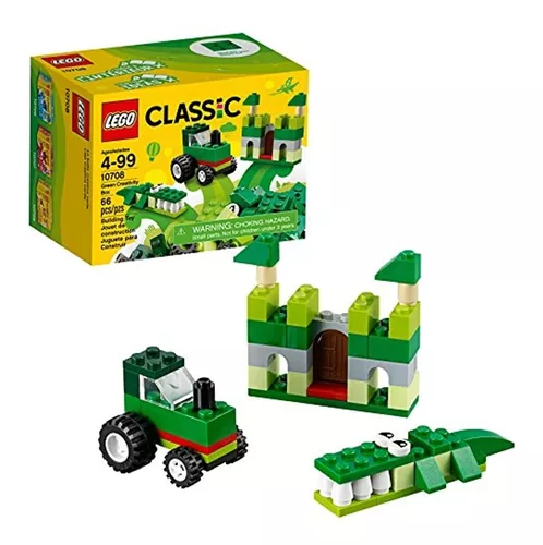 Lego Classic Caja Creativa Verde, 10708, Juego Para Construi