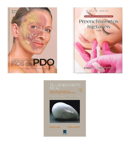 Livro Fios De Pdo + Preenchimentos Injetáveis + Rejuvenescim