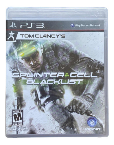 Tom Clancy's Splinter Cell:ps3 - Disco Físico-usado