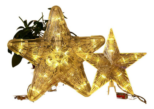 Luces Led Con Forma De Estrella Luminosa Para Decoración De