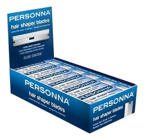 Personna Cabello Shaper Cuchillas 12cajas 60cuchillas Plus 1